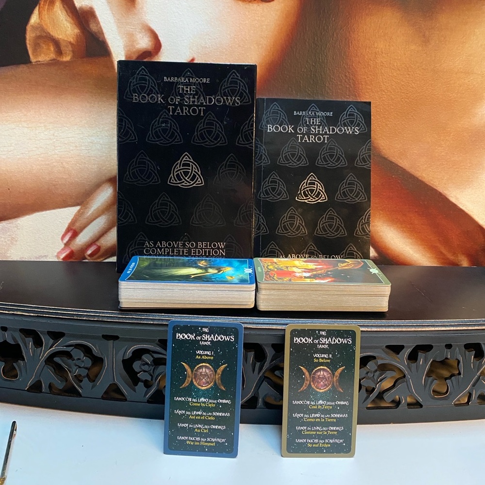 Tarot The Book of Shadows Tarot by Barbara Moore